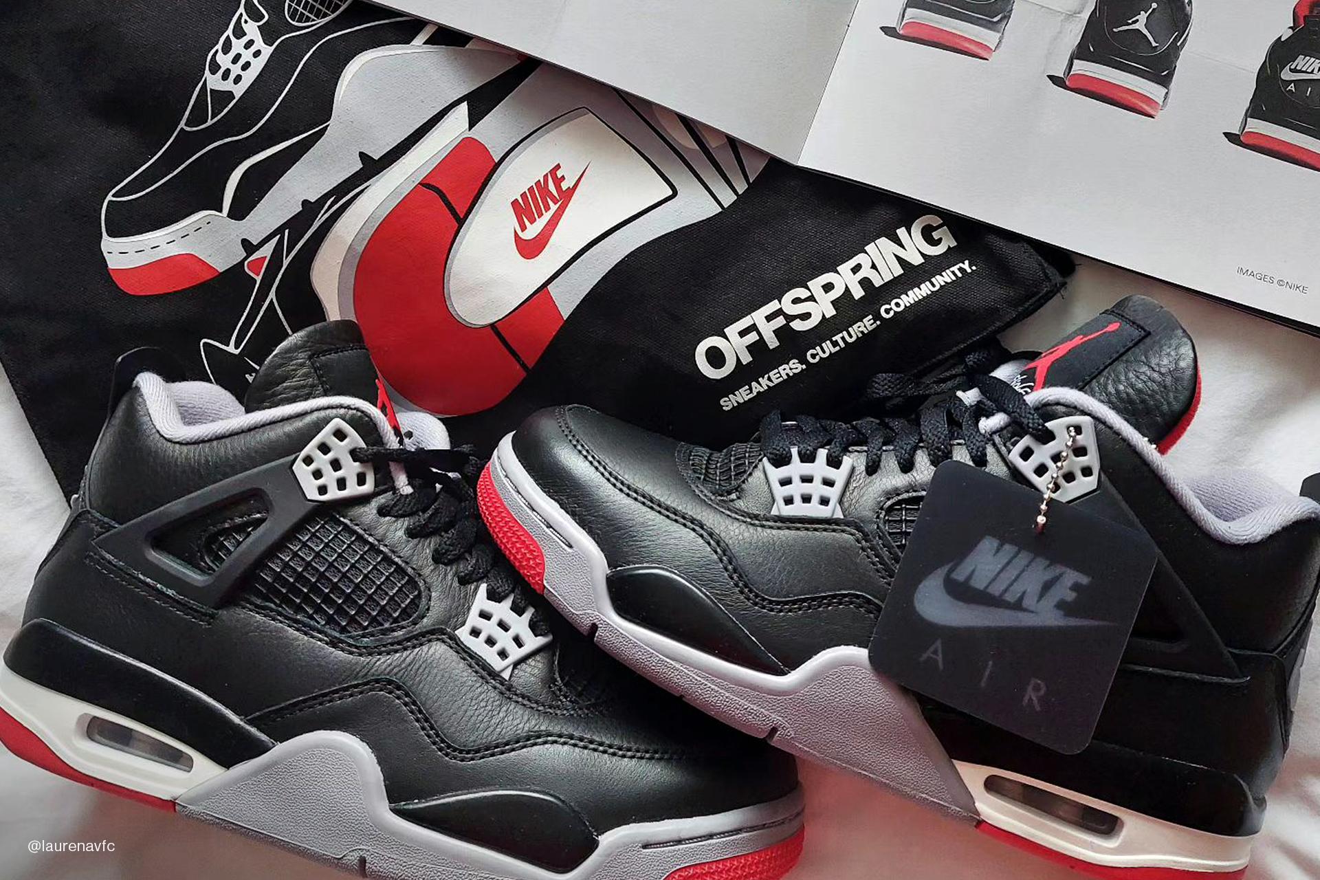 Jordan 4 bred limited best sale